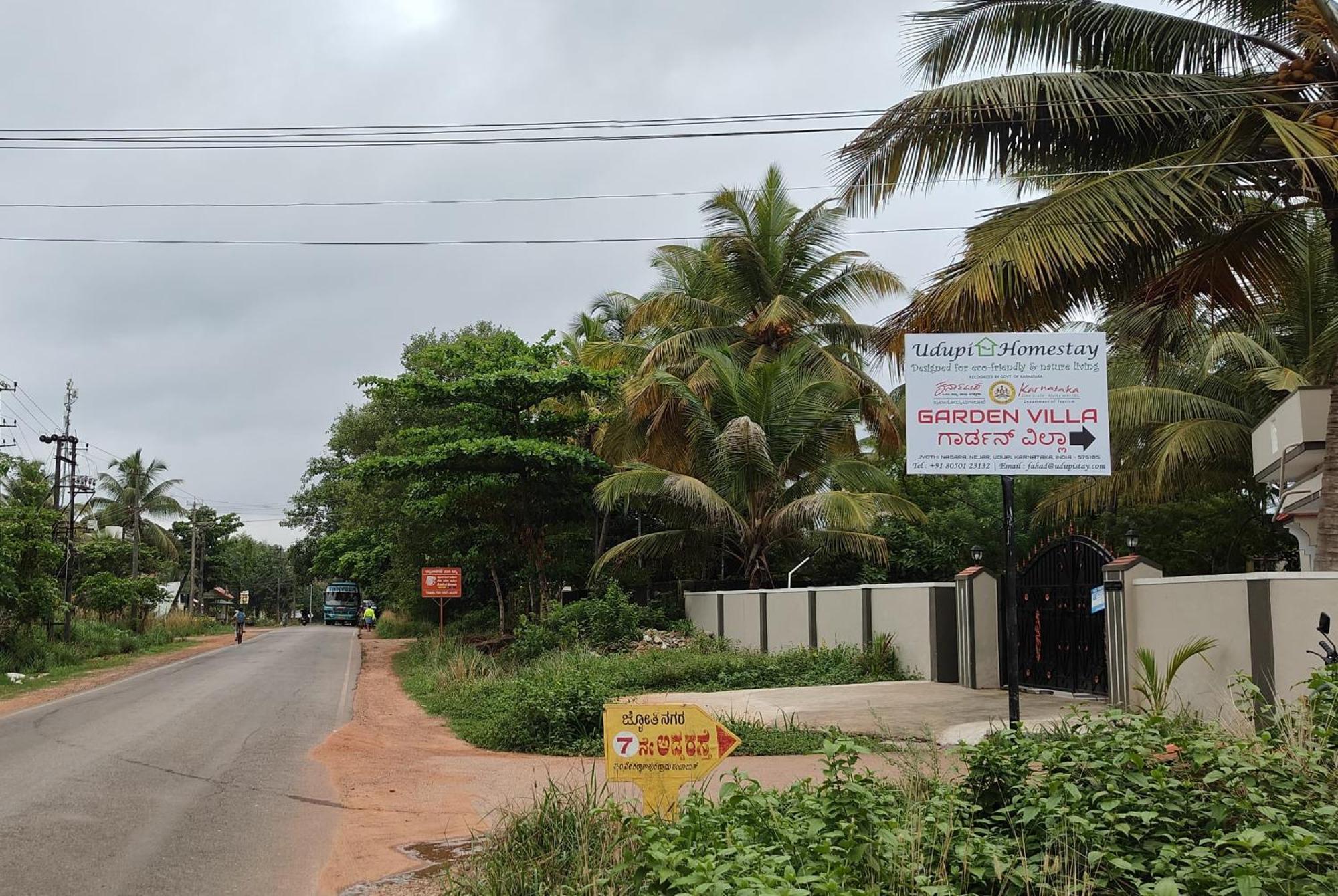 Udupi Homestay Garden Villa Eksteriør billede